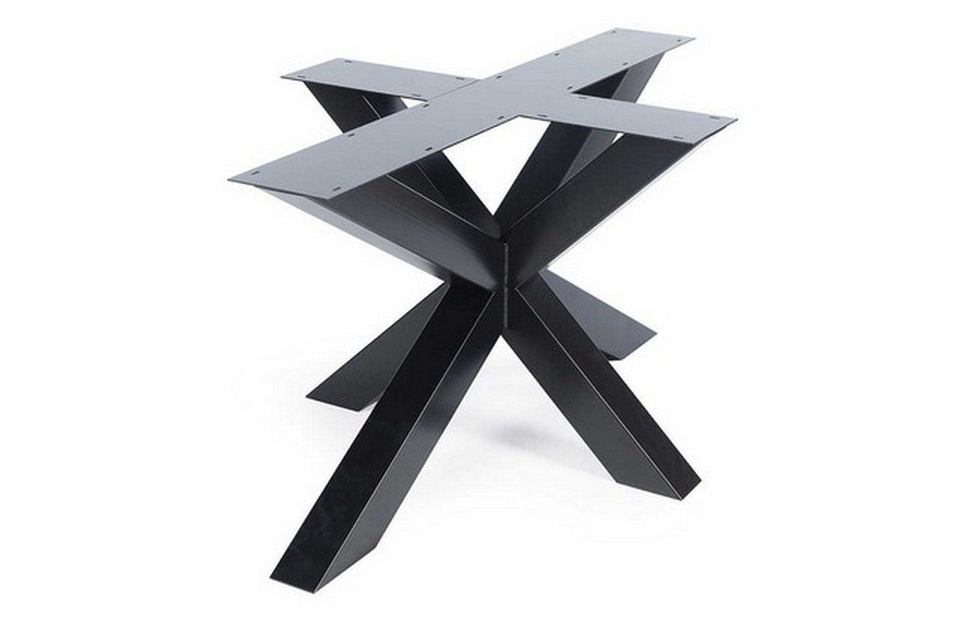 Tischhelden Tischbein Tischgestell Ironline Rex Regular schwarz