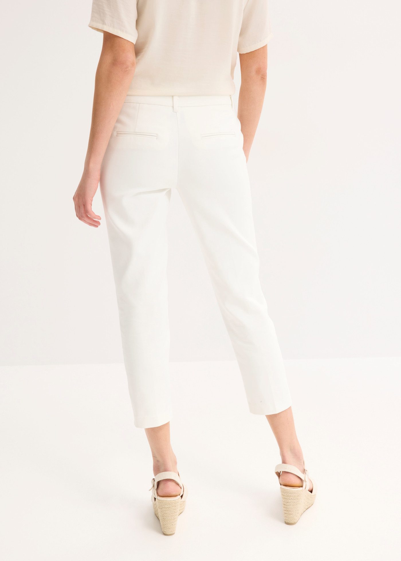 bonprix 7/8-Hose elegante 7/8-Länge, feminin geschnitten, Regular Fit