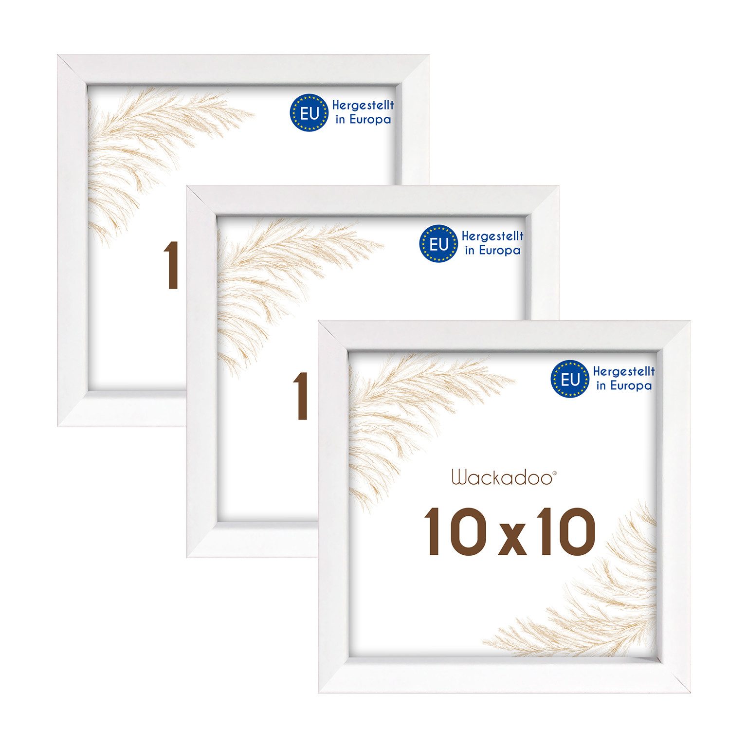 Wackadoo Living Рамки-Set AMALFI aus italienischem Holz, FSC Holz Рамки, (3er-Set), Hergestellt in Europa