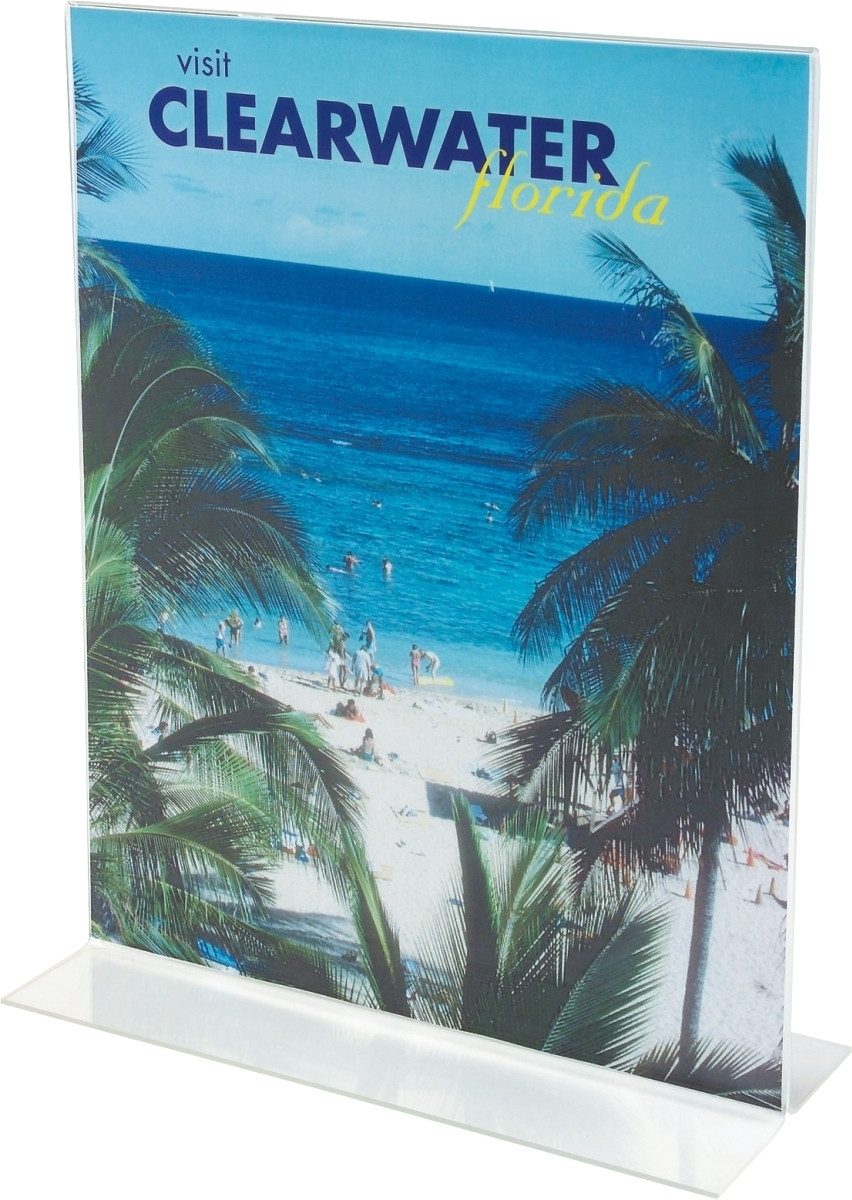 Deflecto Stehsammler Tischaufsteller gerade A5 hoch transparent