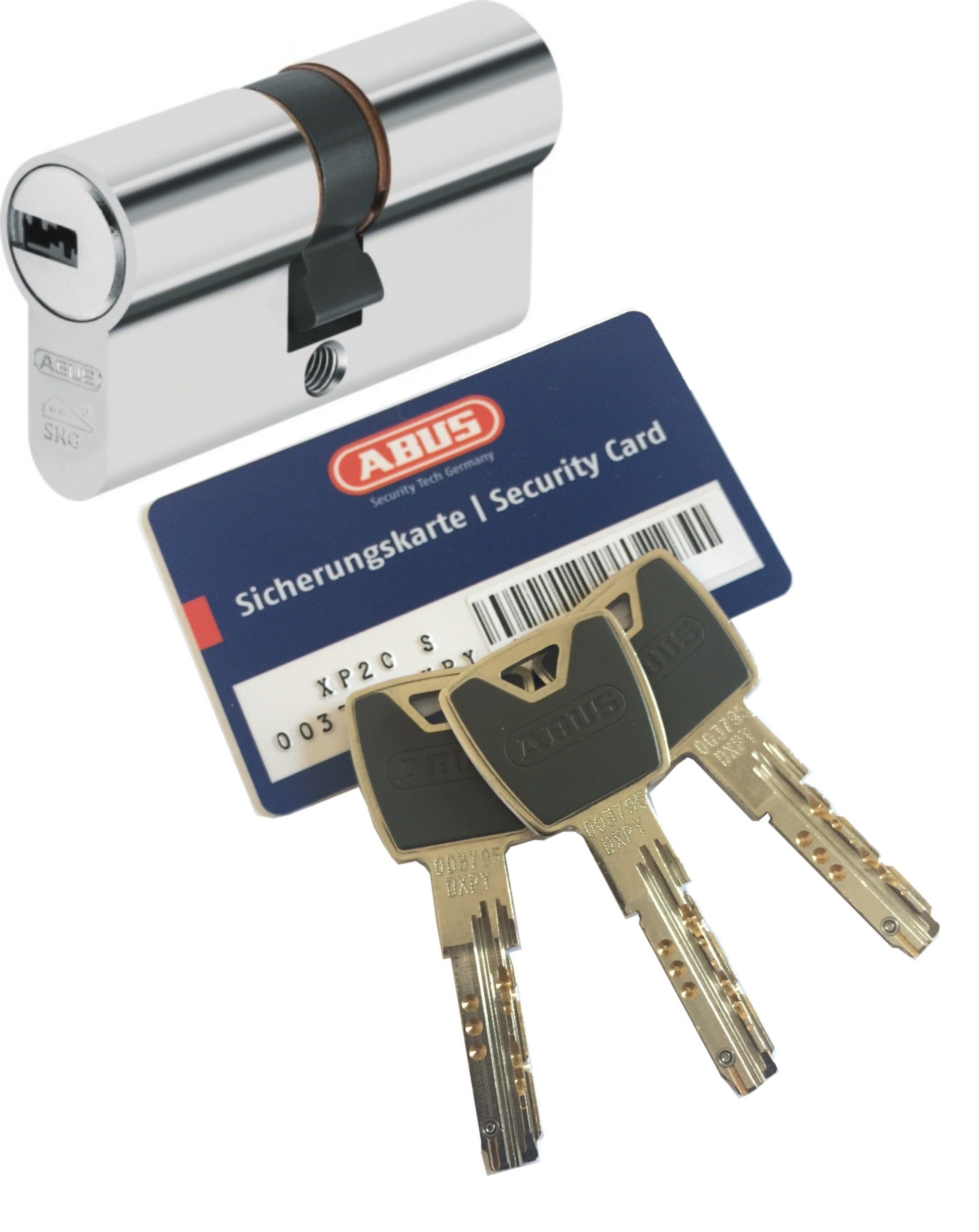 ABUS Profilzylinder ABUS XP20S Doppelzylinder versch. Довжинаn, 3-10 Schlüssel, Verschiedenschließend mit N+G
