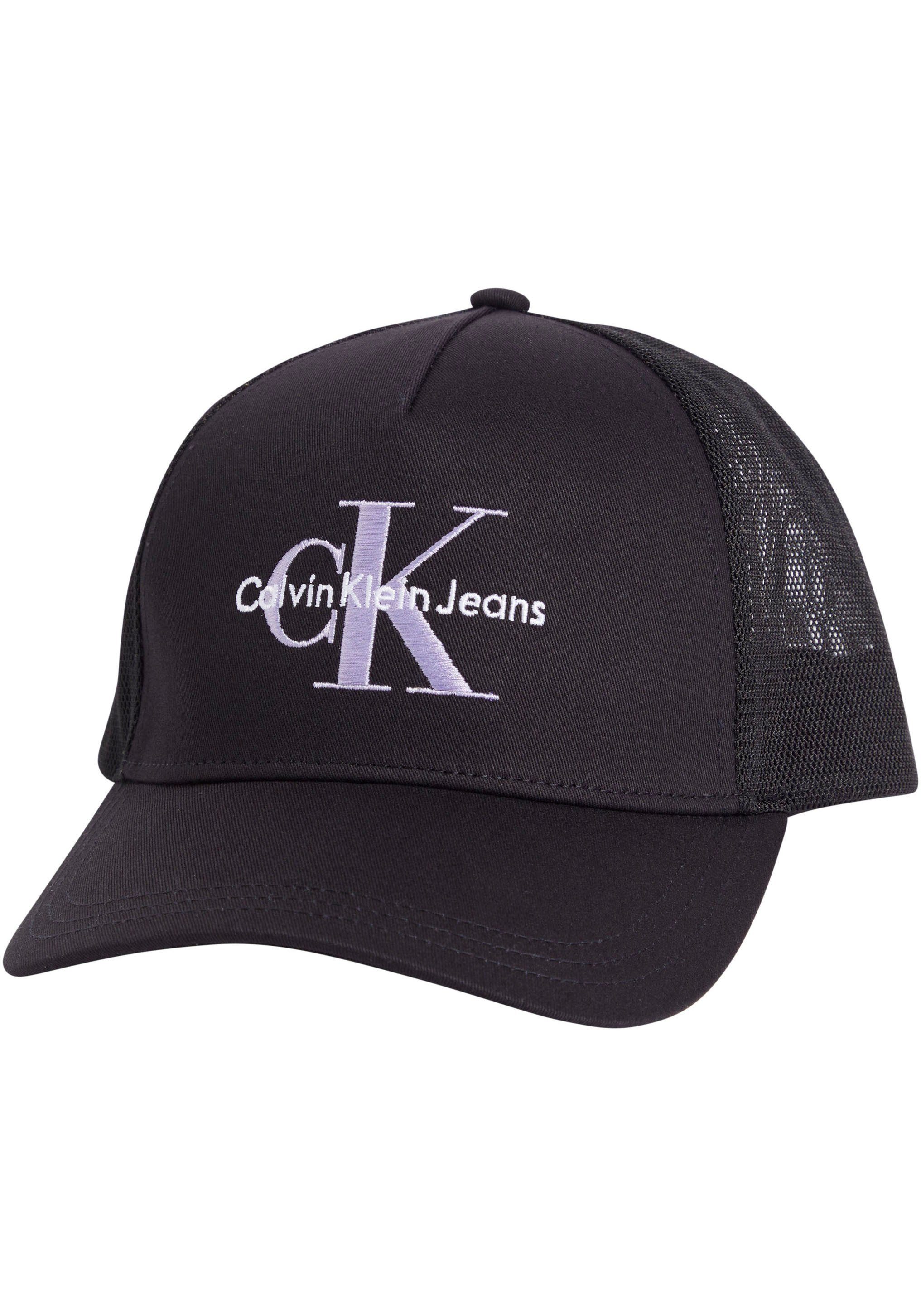 Black TRUCKER MONOGRAM Jeans Calvin Cap Trucker CAP Klein