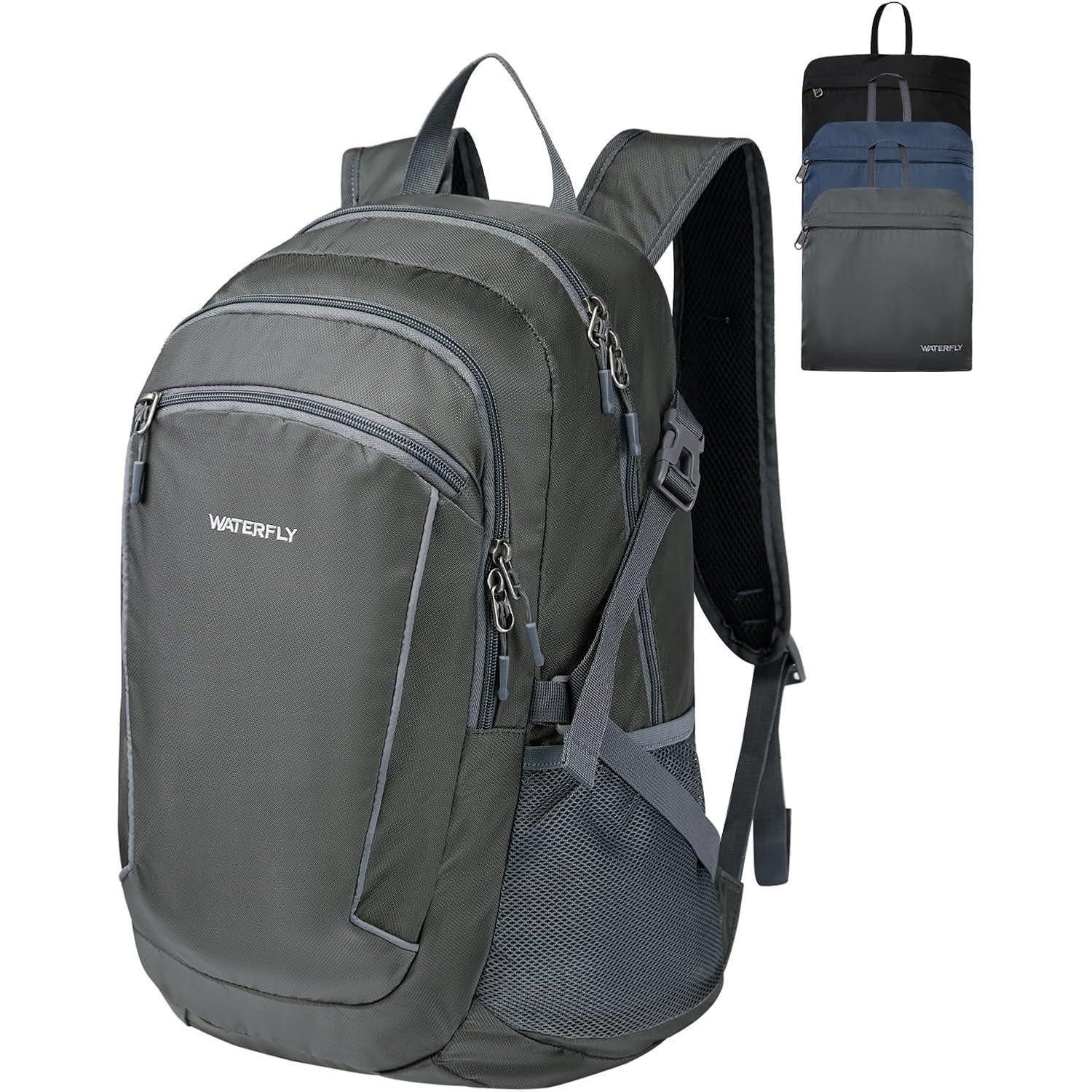 Wanderrucksack Faltbarer Wanderrucksack 28L: Tagesrucksack Faltrucksack Leicht