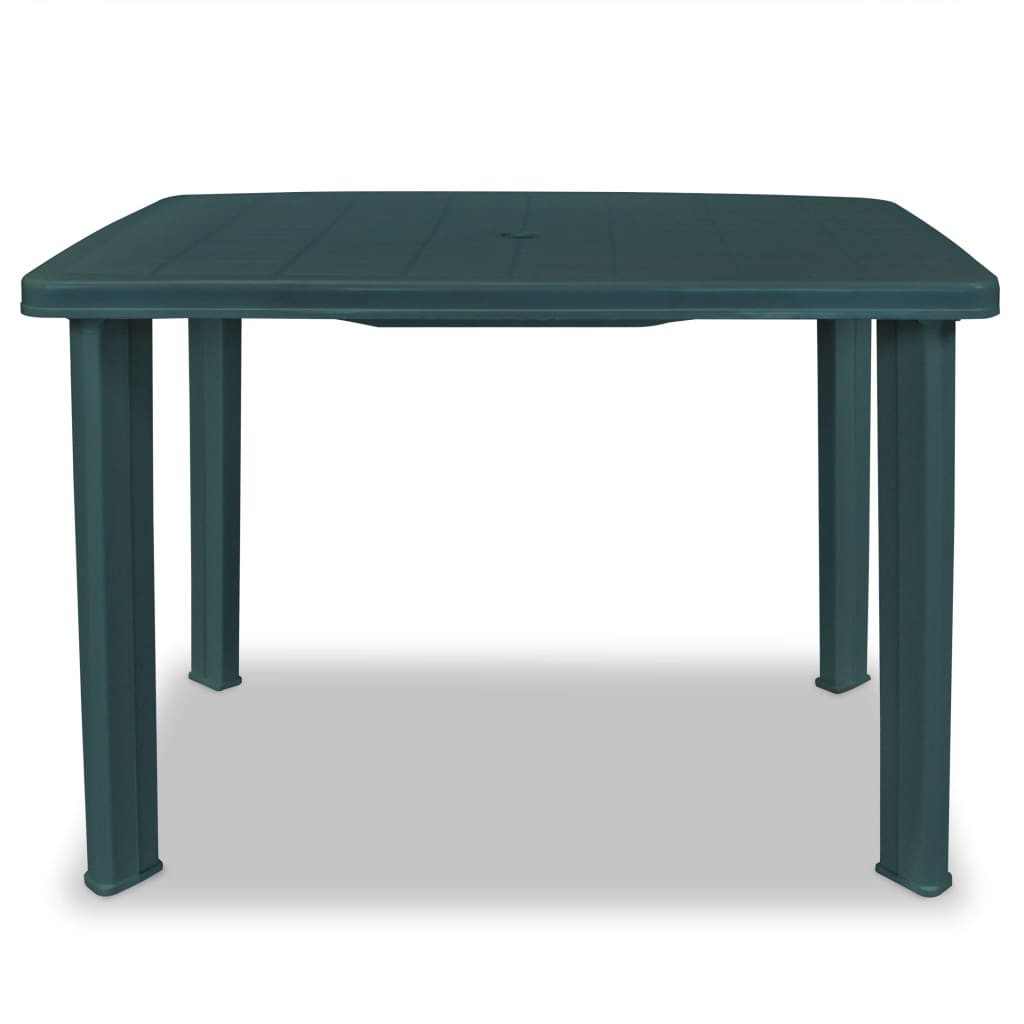 vidaXL Gartentisch 101 x 68 x 72 cm Gartentisch aus Kunststoff 101x68x72 cm witterungsbes