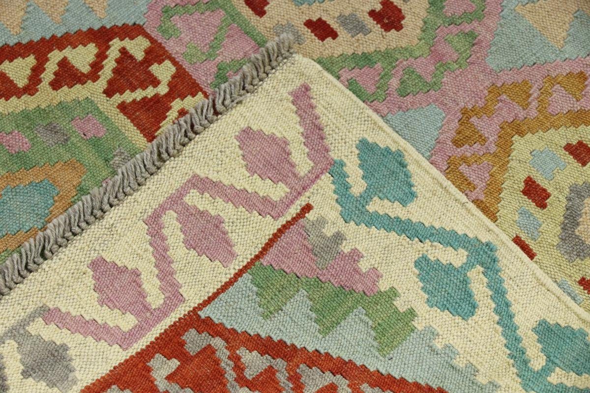 Orientteppich Kelim Afghan 85x117 Handgewebter 3 mm rechteckig, Orientteppich, Höhe: Nain Trading