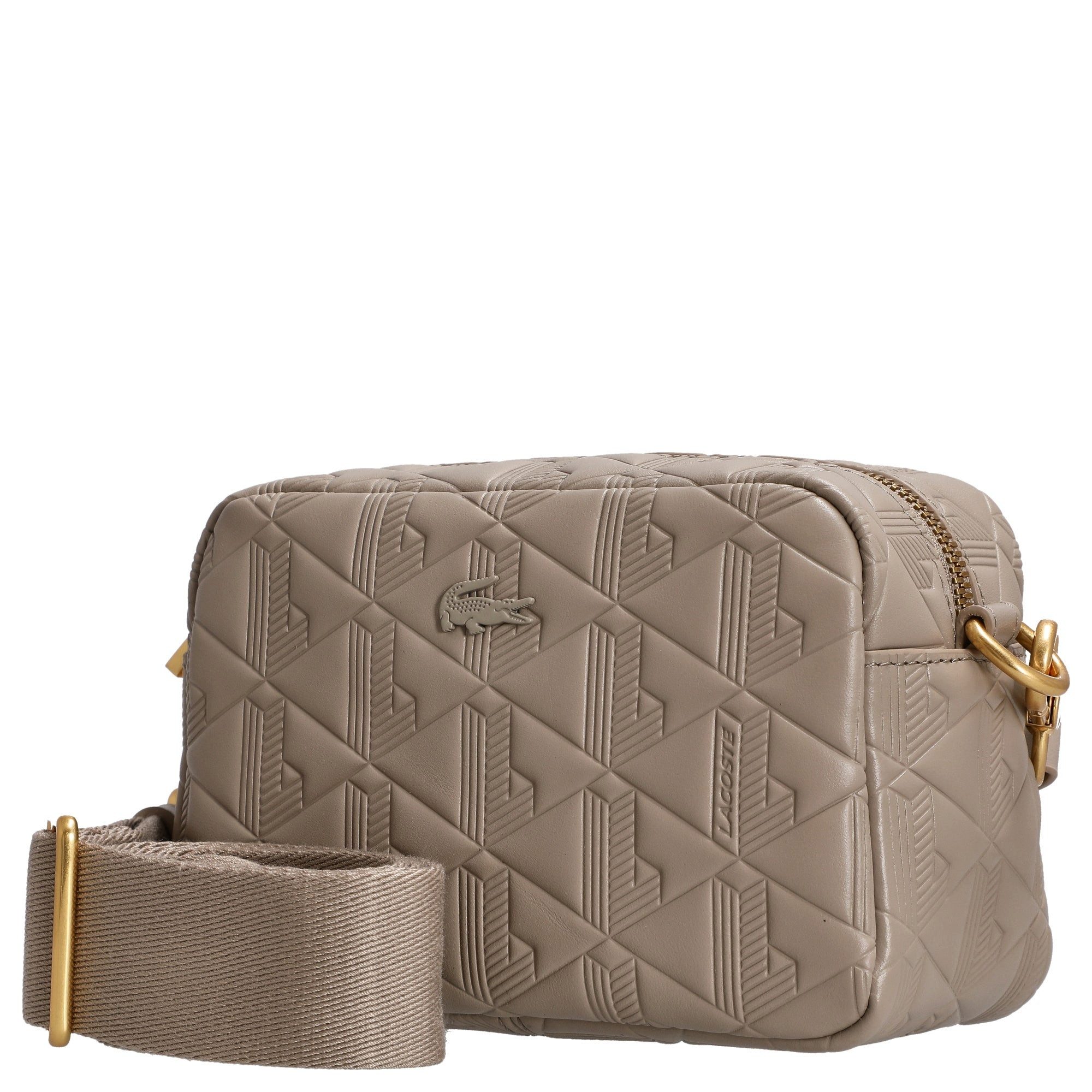 Lacoste Umhängetasche Maheki - Umhängetasche 17 cm (simply taupe)