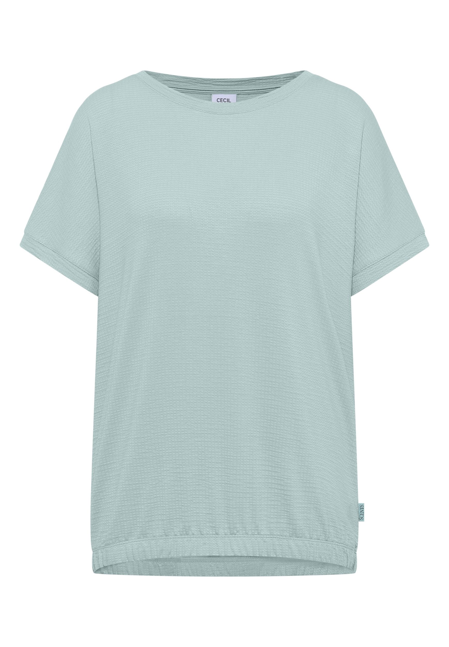 Kurzarmshirt Solid Structure Shirt
