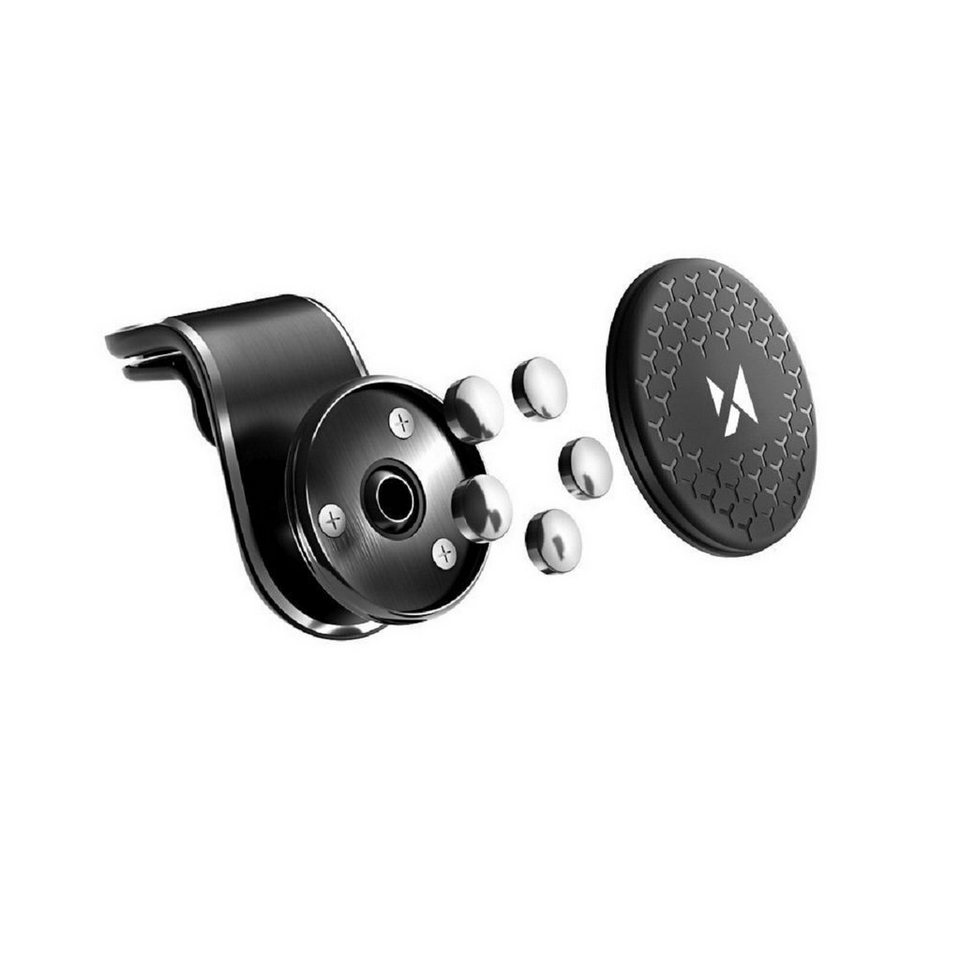 Wozinsky Magnethalterung für den Autogrill / Lüftungsgitter 360 Schwarz  Smartphone-Halterung