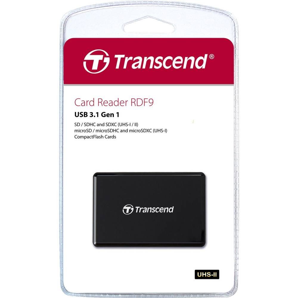 Transcend Speicherkartenleser Kartenleser USB 3.1 Gen1 TS-RDF9K2