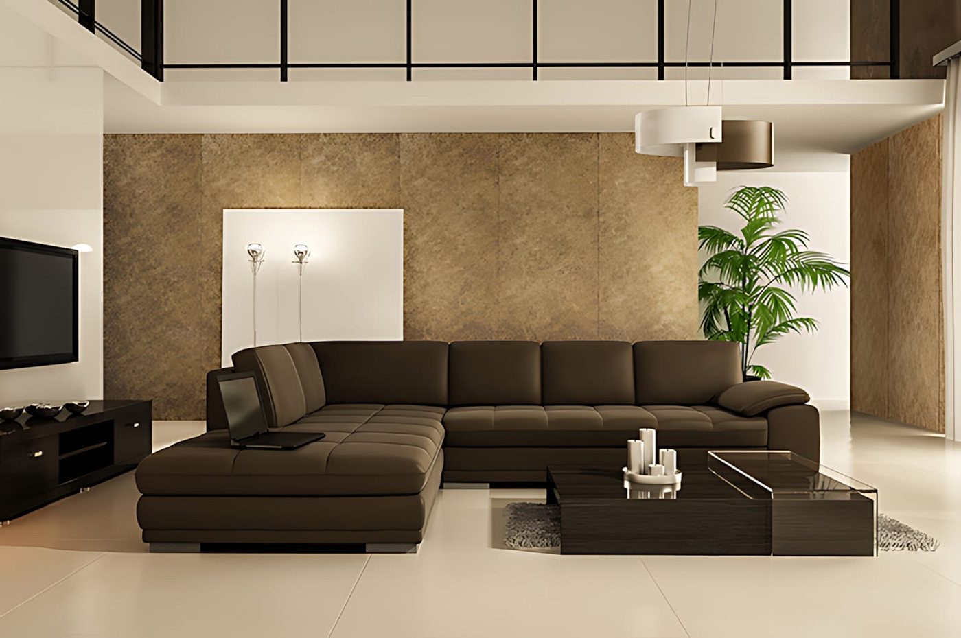 Thumbnail - Wallface Dekorpaneele 20188 OXIDIZED Nickel Wandpaneel Metall-Optik glänzend braun 2,6 m2, BxL: 100x260 cm, 2.6 qm, (Dek...