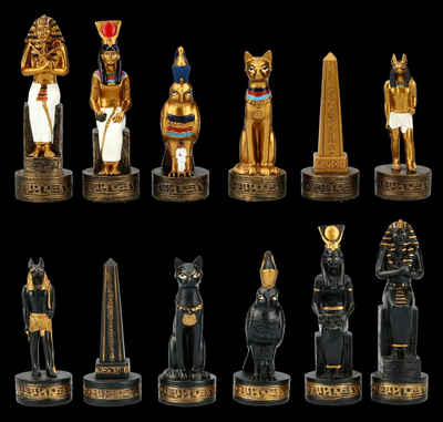 Figuren Shop GmbH Spiel, Schachfiguren Set - Altes Ägypten - Veronese - Schach Strategiespiel