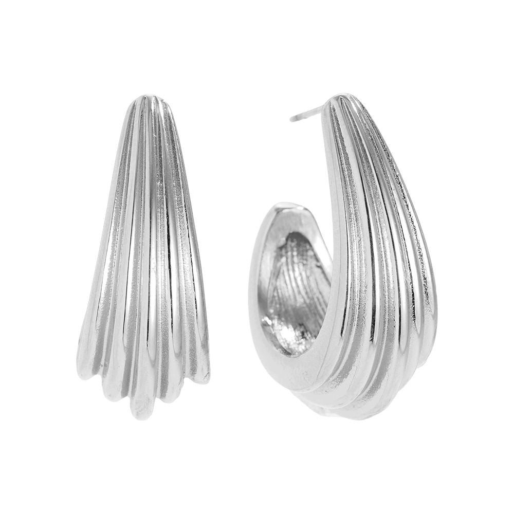 Paar Creolen RIPPLE DROP