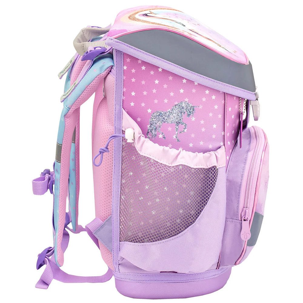 Belmil Schulranzen Set Mini Fit 10-teilig 2026 Mädchen Unicorn steigend – Bild 5 von 5