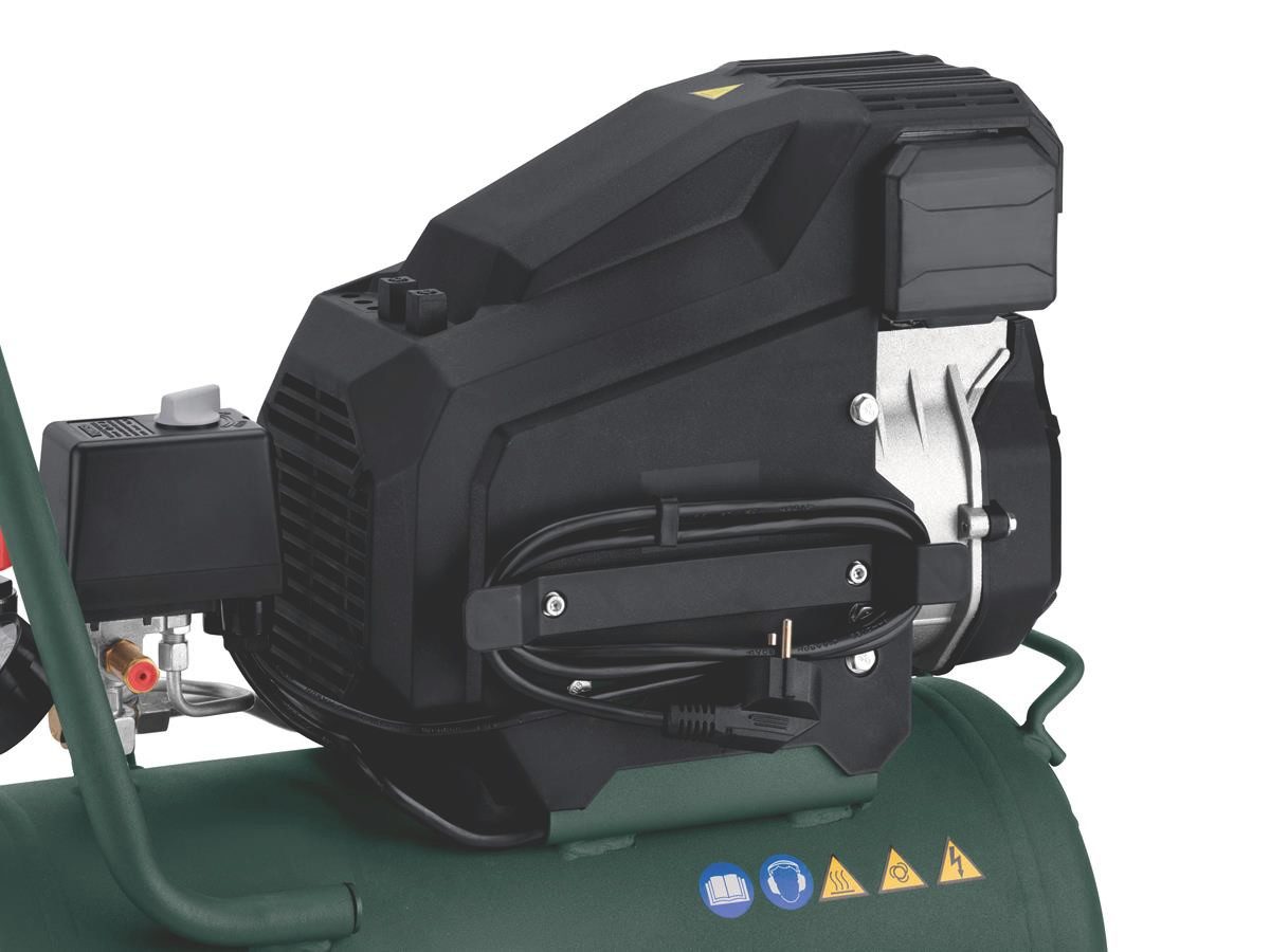metabo Kompressor Basic 250-24 OF, 1500 W, max. 8 bar, 24 l, 2-tlg., 1,5 kW Leistung, 8 bar Betriebsdruck