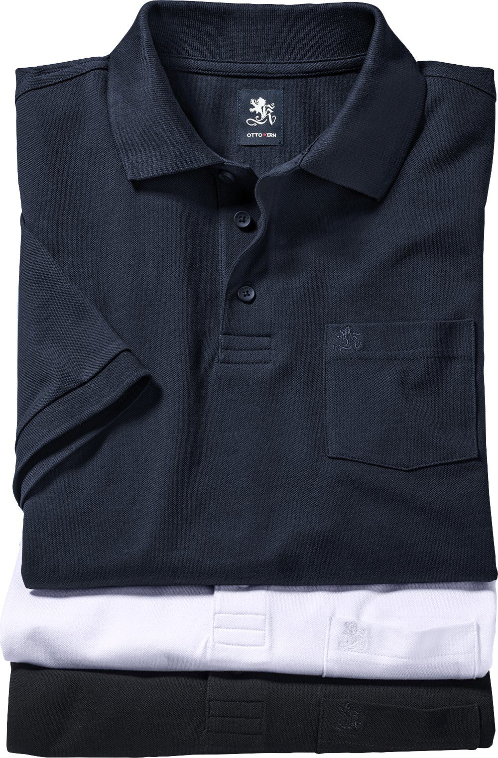 Otto Kern Poloshirt (Packung, 3er-Pack) aus günstig online kaufen