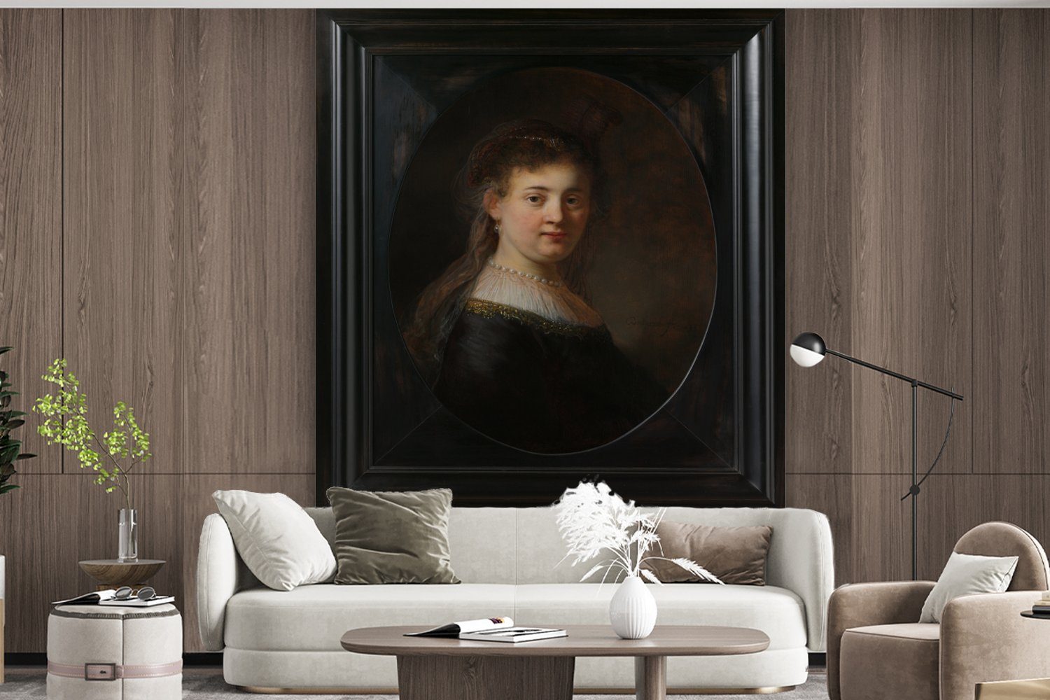 Vliestapete Fototapete Fototapete für van St), verblichener Frau - Kleidung Schlafzimmer Matt, Wohnzimmer Junge Rembrandt in Rijn, (3 MuchoWow Küche, bedruckt,