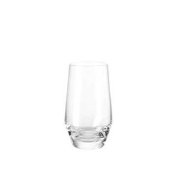 LEONARDO Longdrinkglas Trinkglas 6er-Set 365 ml PUCCINI, Glas, Wasserglas Saftglas