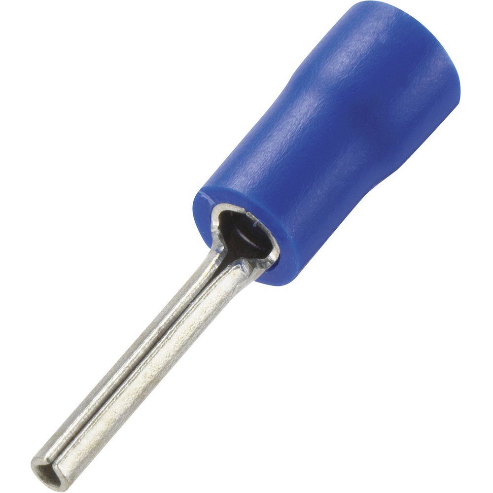 Kabelzubehör TRU COMPONENTS 739441 Stiftkabelschuh 4 mm² 6 mm² Teilisoliert Gelb 5