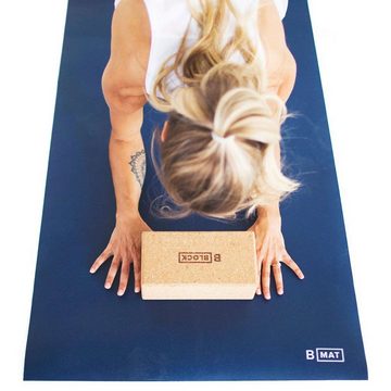 B Yoga Yogamatte B Yoga Kork B Block 3" - 8cm