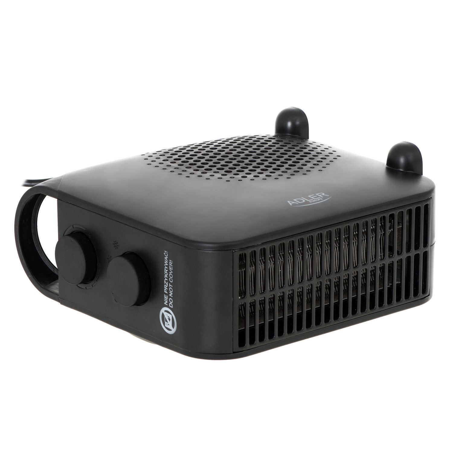 Adler Heizlüfter AD 7725, Heizlüfter 2000W mit Thermostat Zweifachnutzung, Kaltluftgebläse