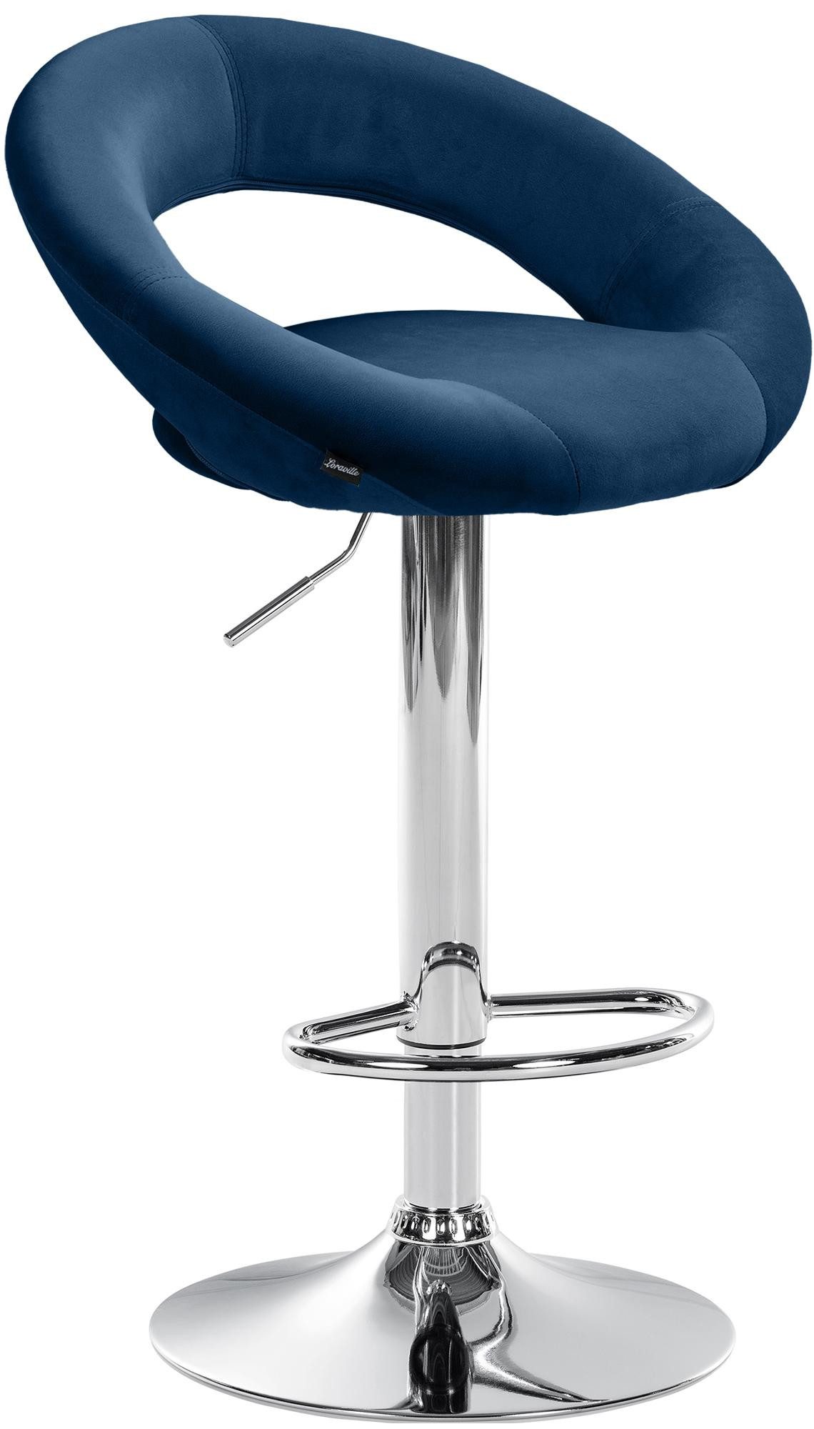 CLP Barhocker Olinda, Samt, höhenverstellbar und günstig online kaufen