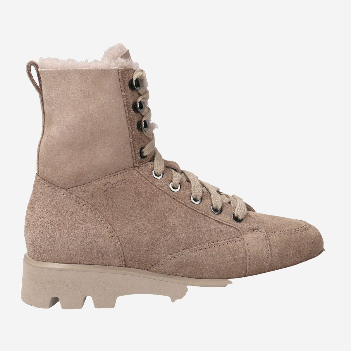 Sioux 68271 MEREDIRA-718-LF-H, Warmfutter, Boots in Beige für Damen Stiefel