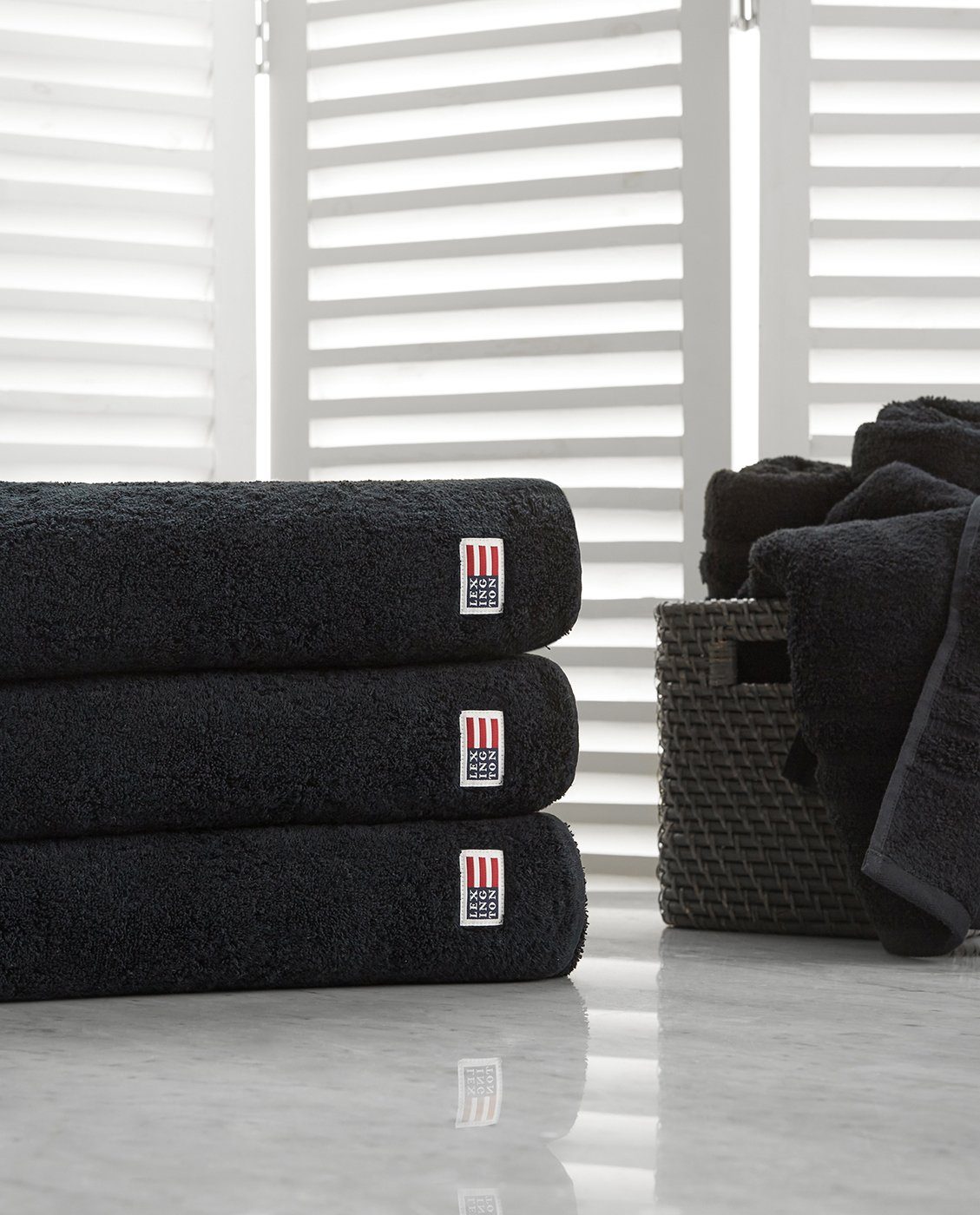 black Original Handtuch Lexington Towel