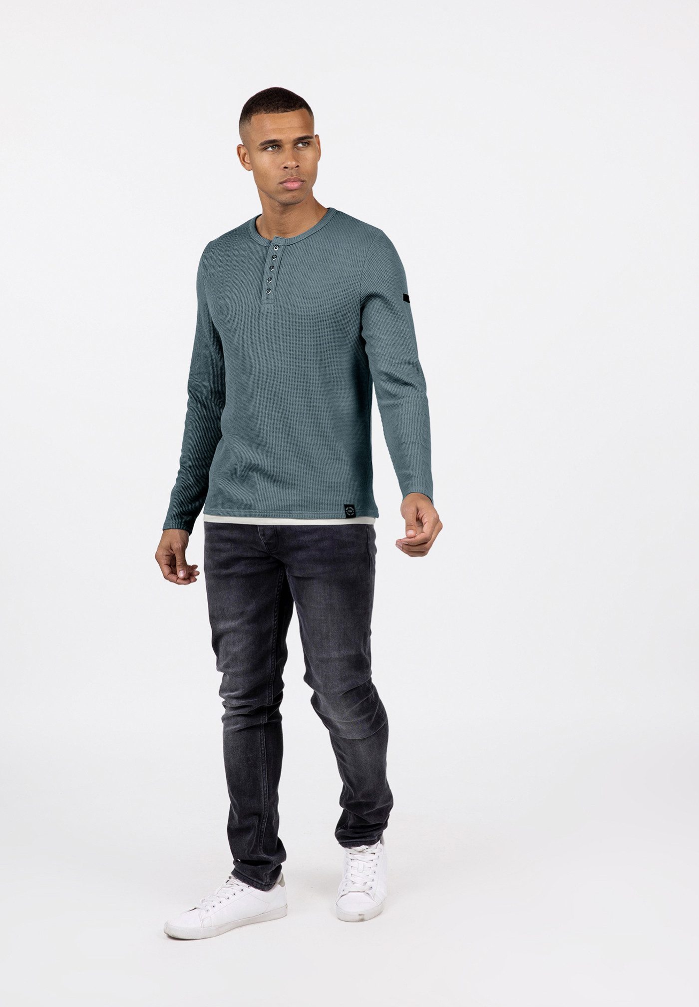 Key Largo Sweatjacke MSW SANDRO button günstig online kaufen