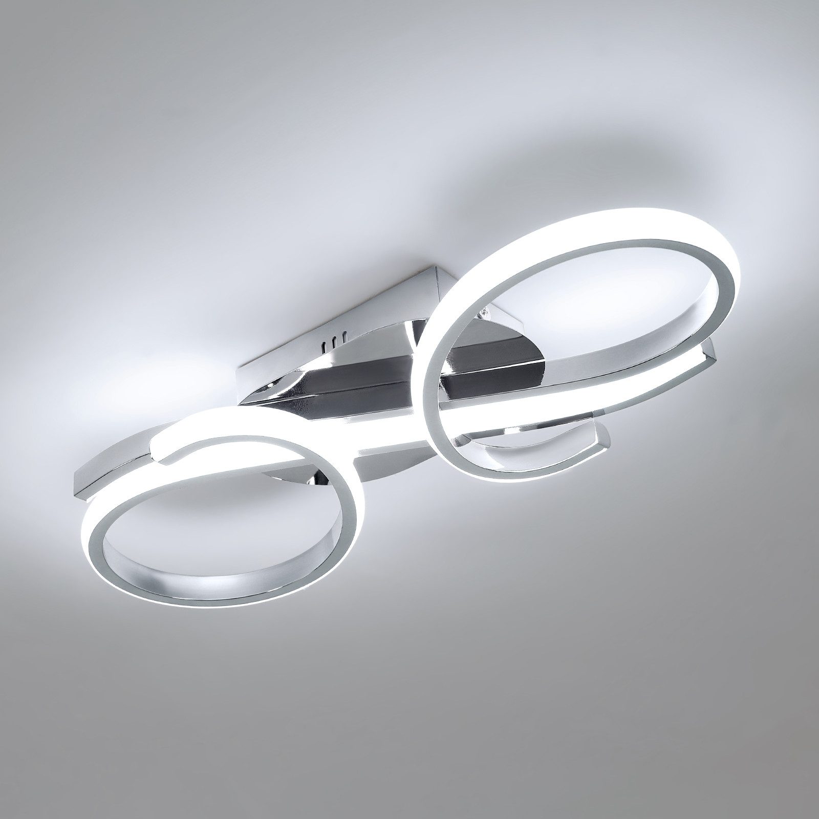 Goeco Deckenleuchte Aluminium Deckenlampe,kreative Pendellampe,6500K 36W günstig online kaufen
