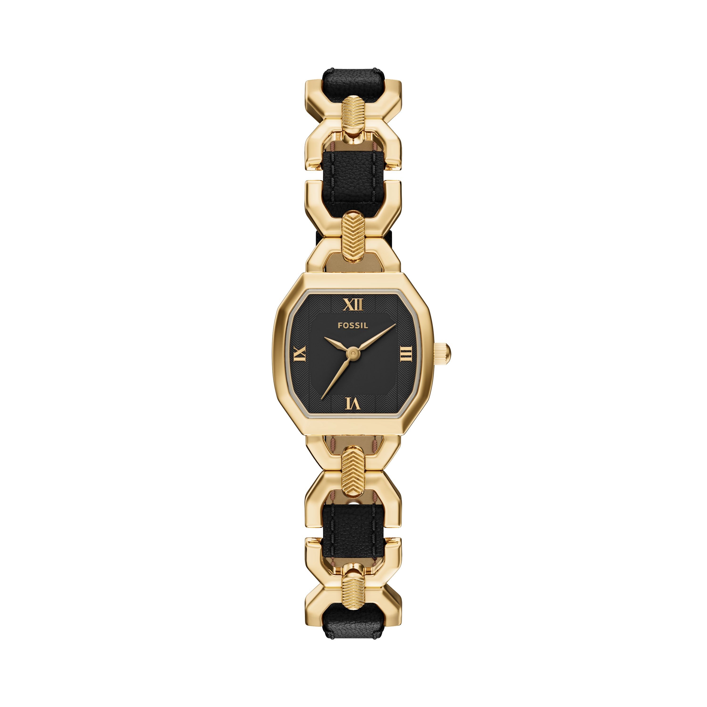 Fossil Quarzuhr Harlow ES5496, Armbanduhr, analog