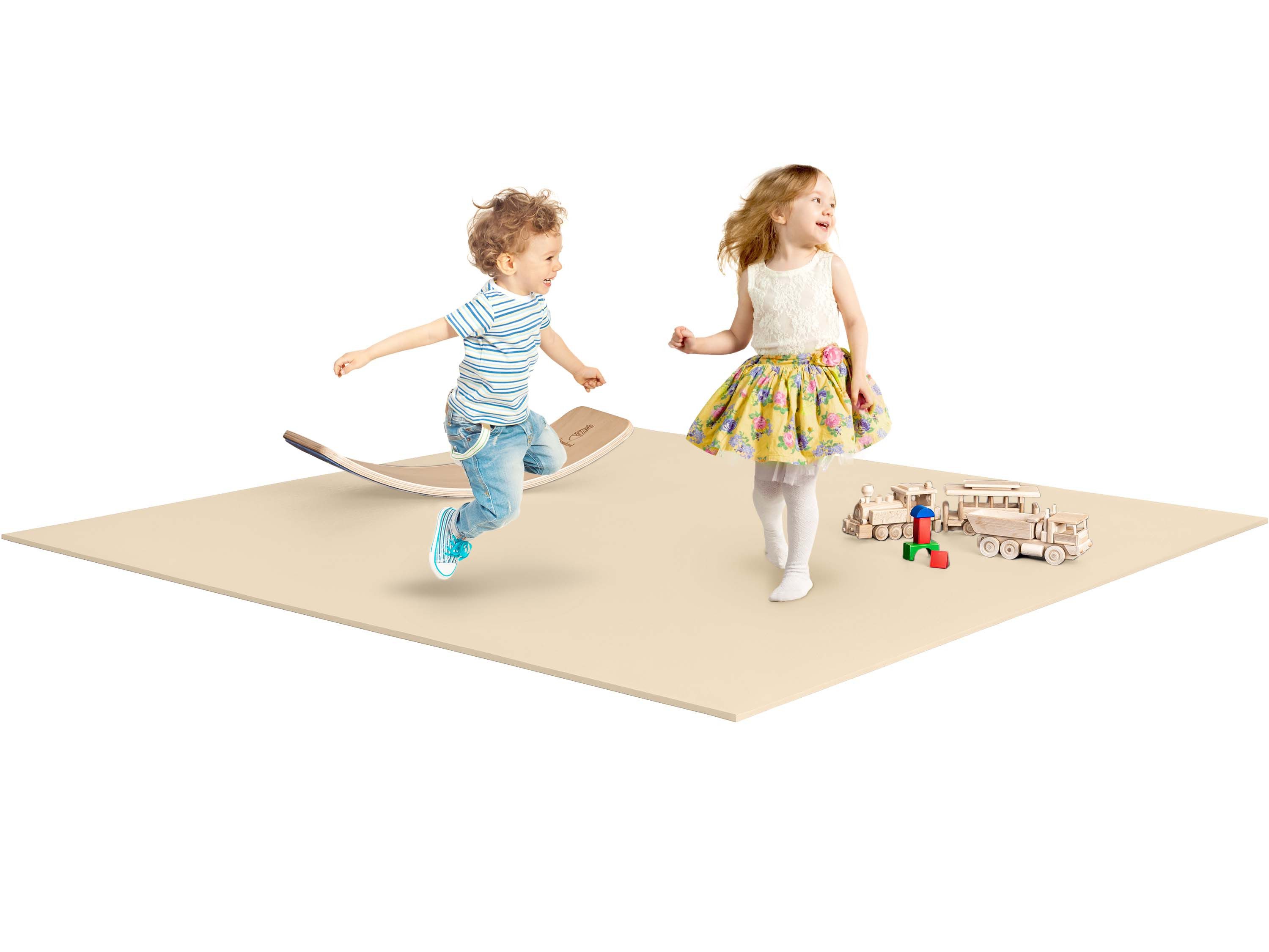 Ehrenkind Spielmatte Krabbelmatte Pro, rutschfeste Babymatte, Spielmatte (Exzellenter Schutz beim Spielen & Toben, Warm, isolierend & weich), Extra dick und soft, Made in Germany, Oeko-Tex 100, Spielmatte Baby