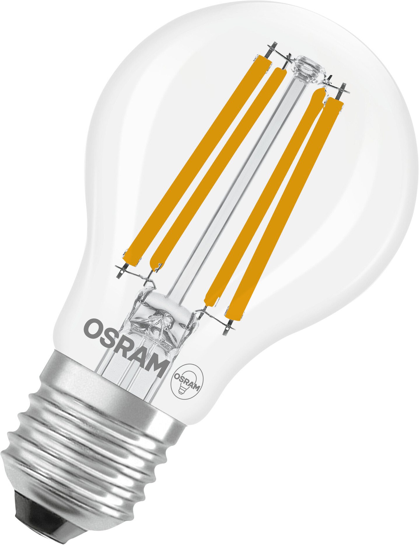 Osram LED-Leuchtmittel LED Retrofit CLASSIC, E27, 2 St., Warmweiß