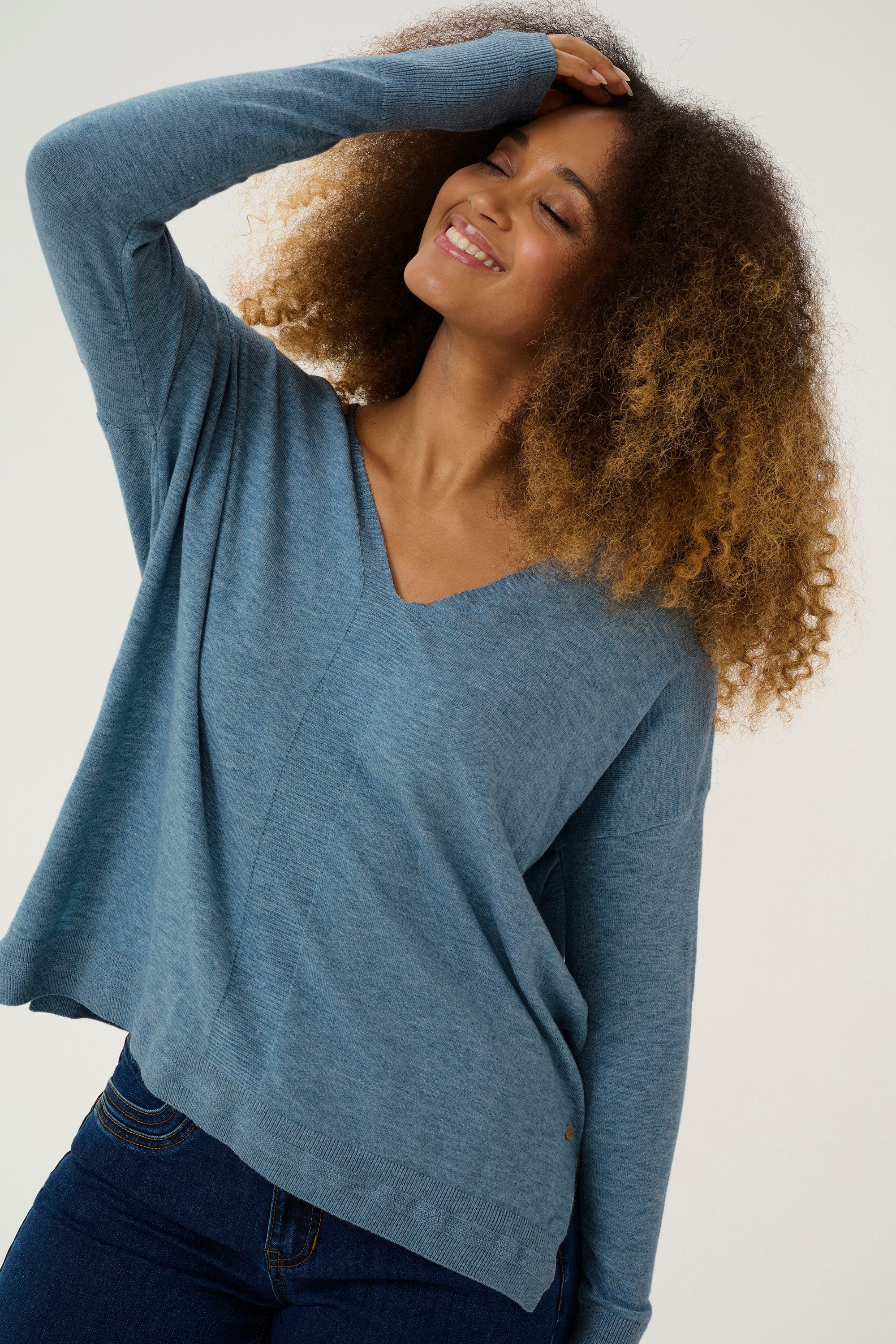 Cream Strickpullover Strickpullover CRDela