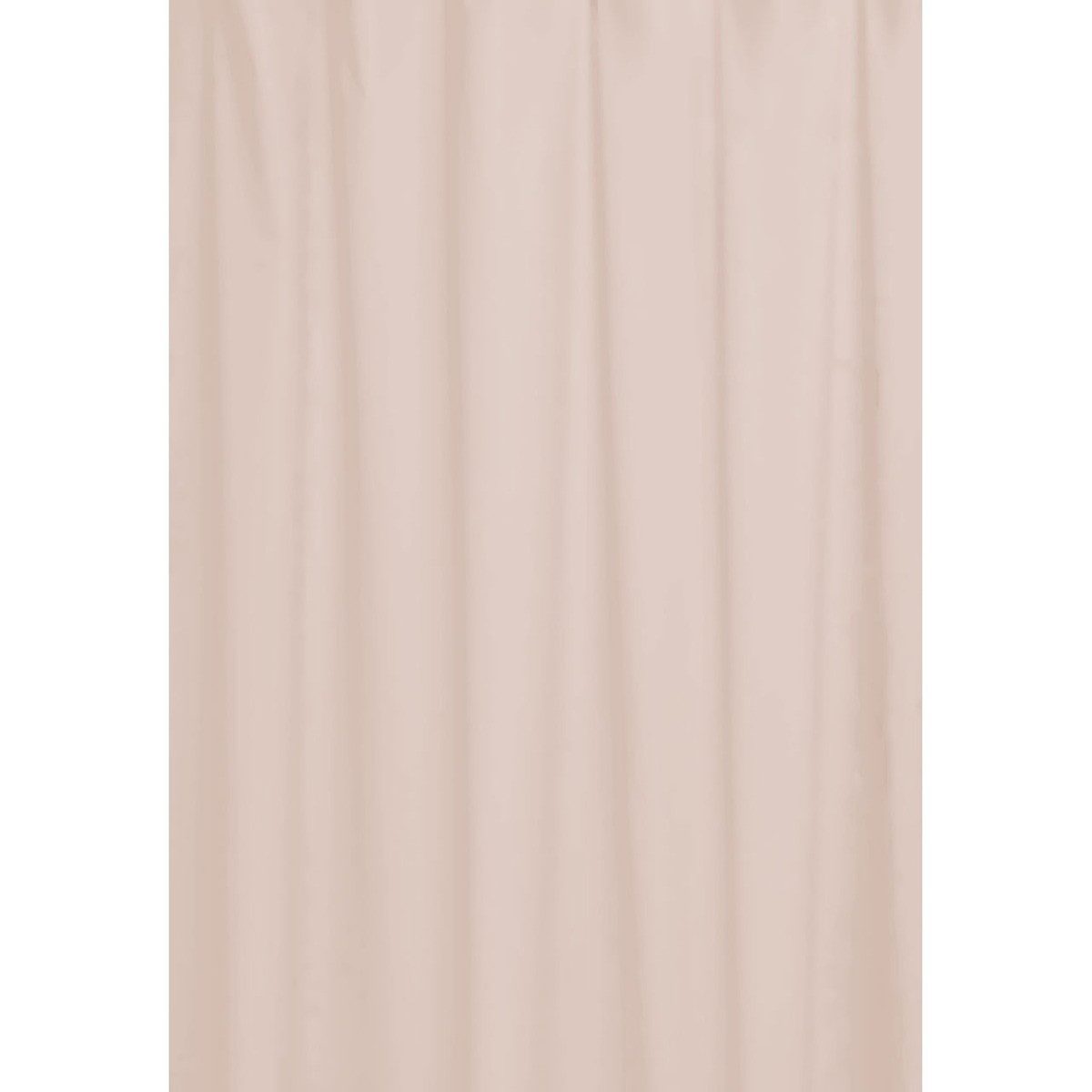 Euroshowers GmbH Duschvorhang Neutral Rosa Polyester mit 12 Ringen