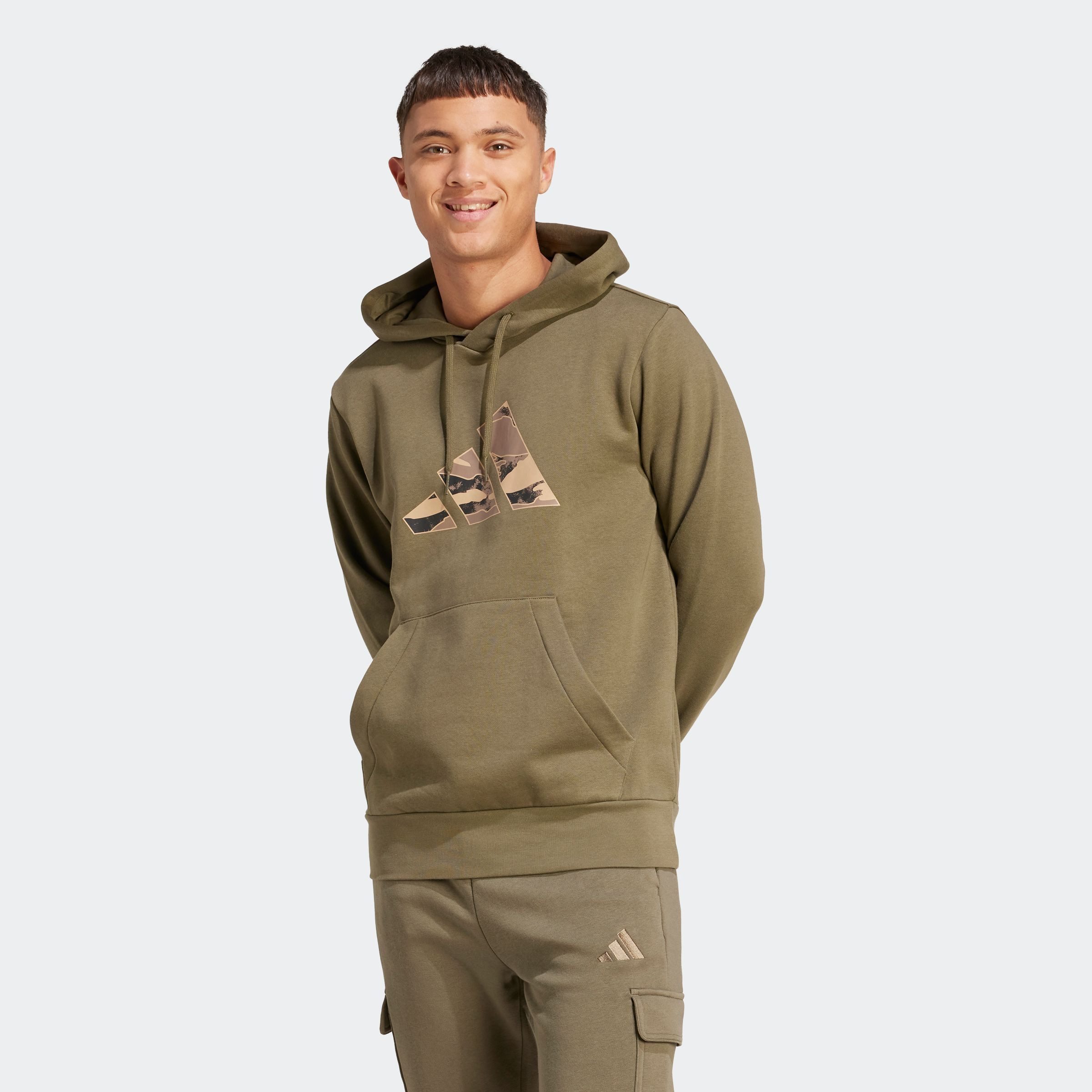 adidas Sportswear Kapuzensweatshirt M CAMO 3B günstig online kaufen