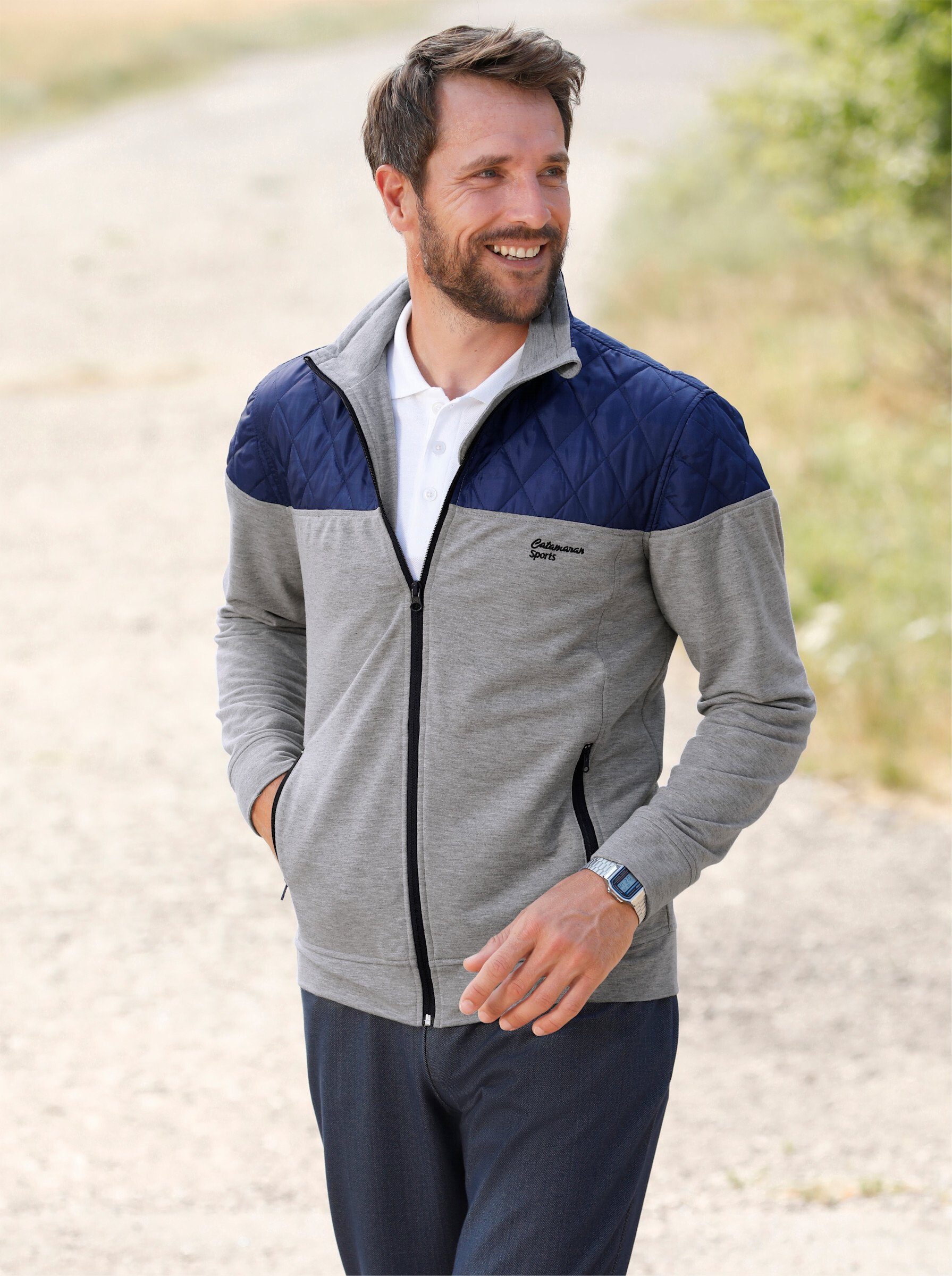 Witt Trainingsshirt Freizeitjacke Langarm