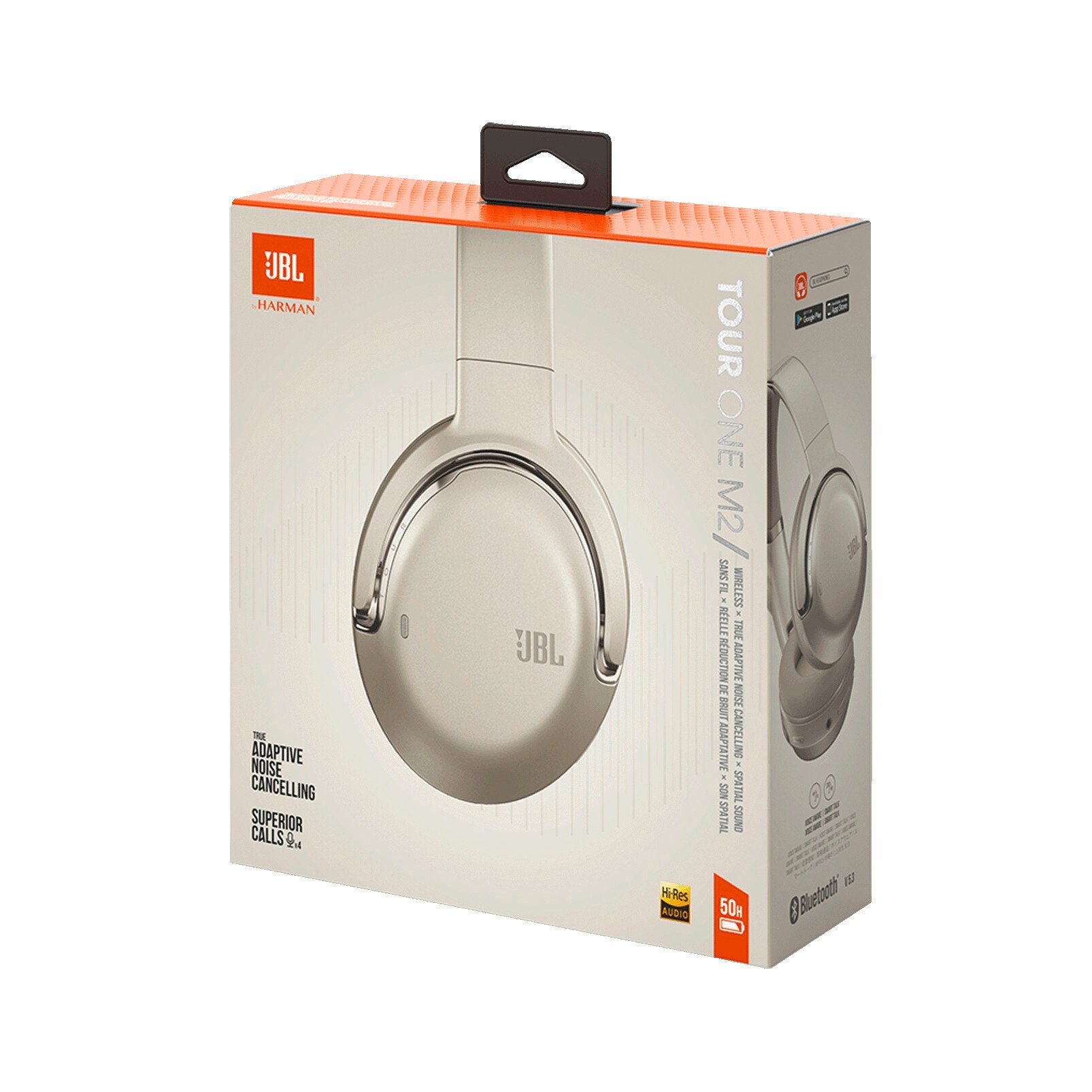 JBL TOUR ONE M2 Headset (Noise-Cancelling) Champagne