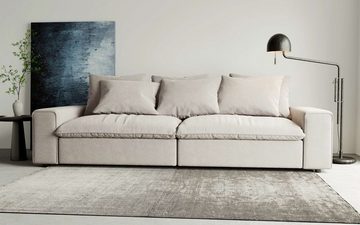 andas Big-Sofa Venslev, Lounge-Sofa, mit extra tiefer Sitzfläche und losen Kissen