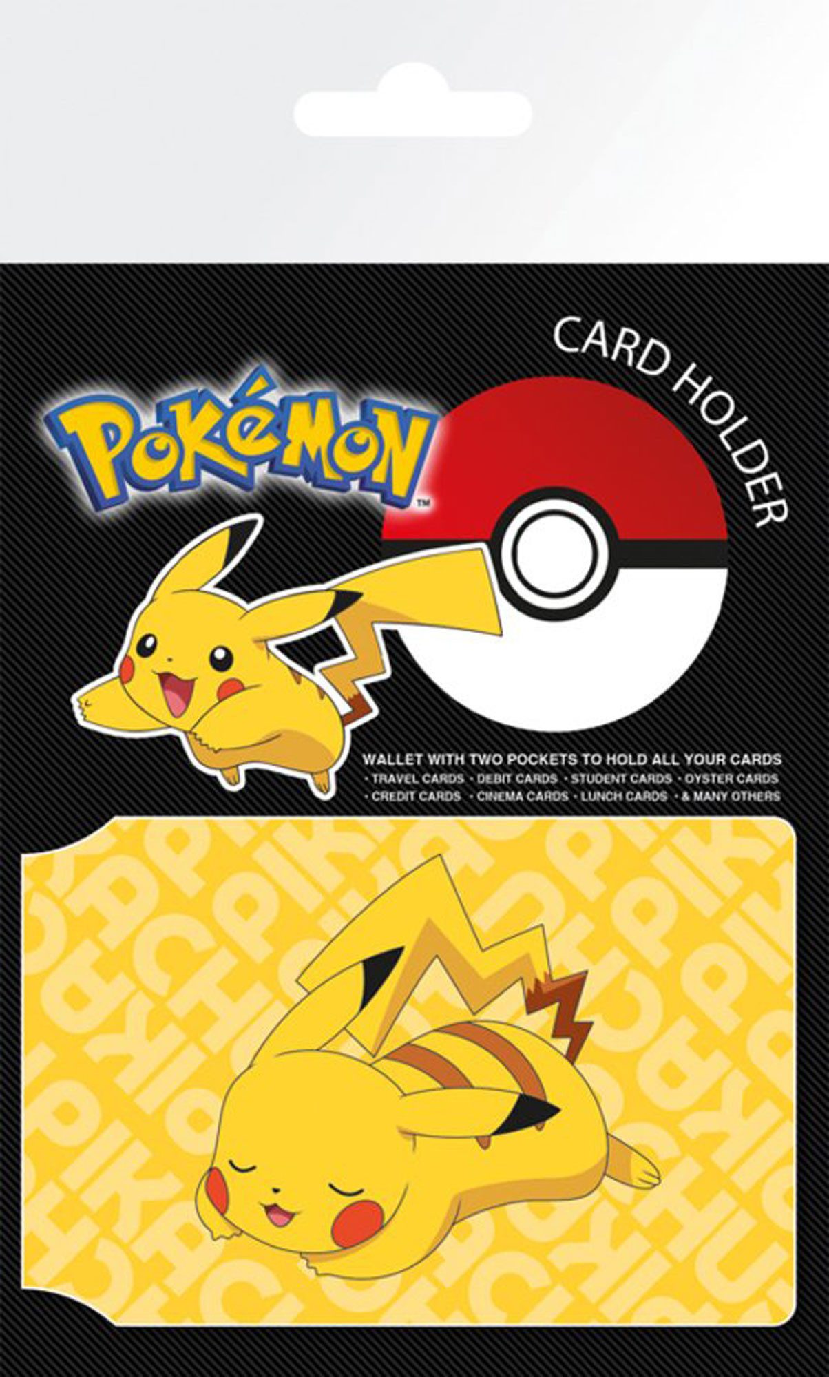 Kartenetui Pokemon - Cardholder - Resting Pikachu