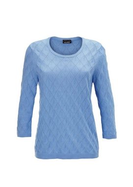 GOLDNER Strickpullover Gepflegter Ajour-Pullover mit femininen Durchbrüchen