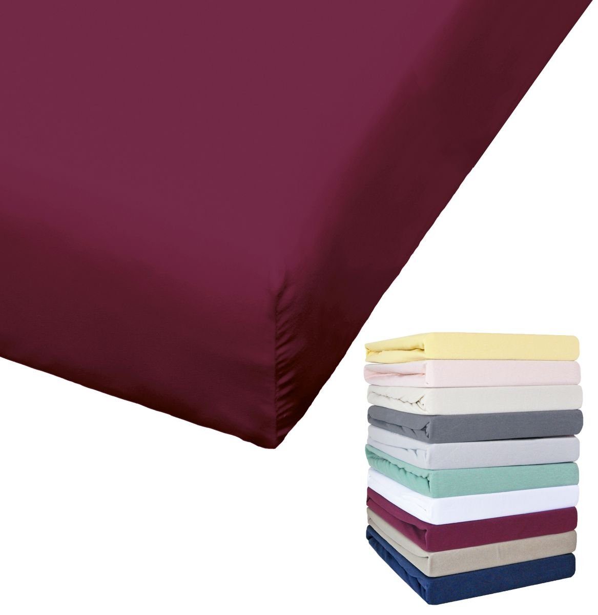 BIERBAUM Spannbettlaken JACK by Bierbaum große günstig online kaufen