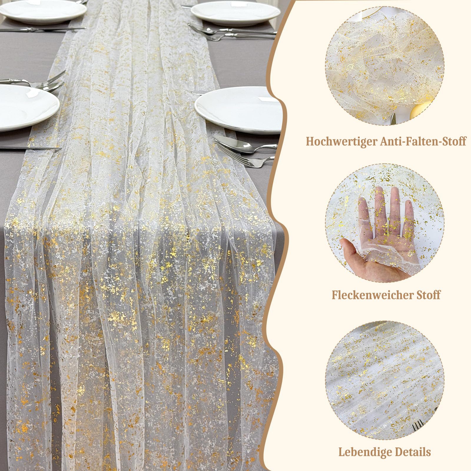 Coonoor Tischläufer 70*300 cm Boho-Stil Tischläufer, günstig online kaufen