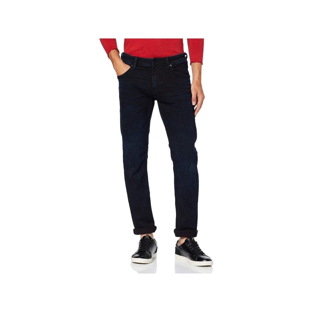 TOM TAILOR Straight-Jeans blau (1-tlg) | Straight-Fit Jeans