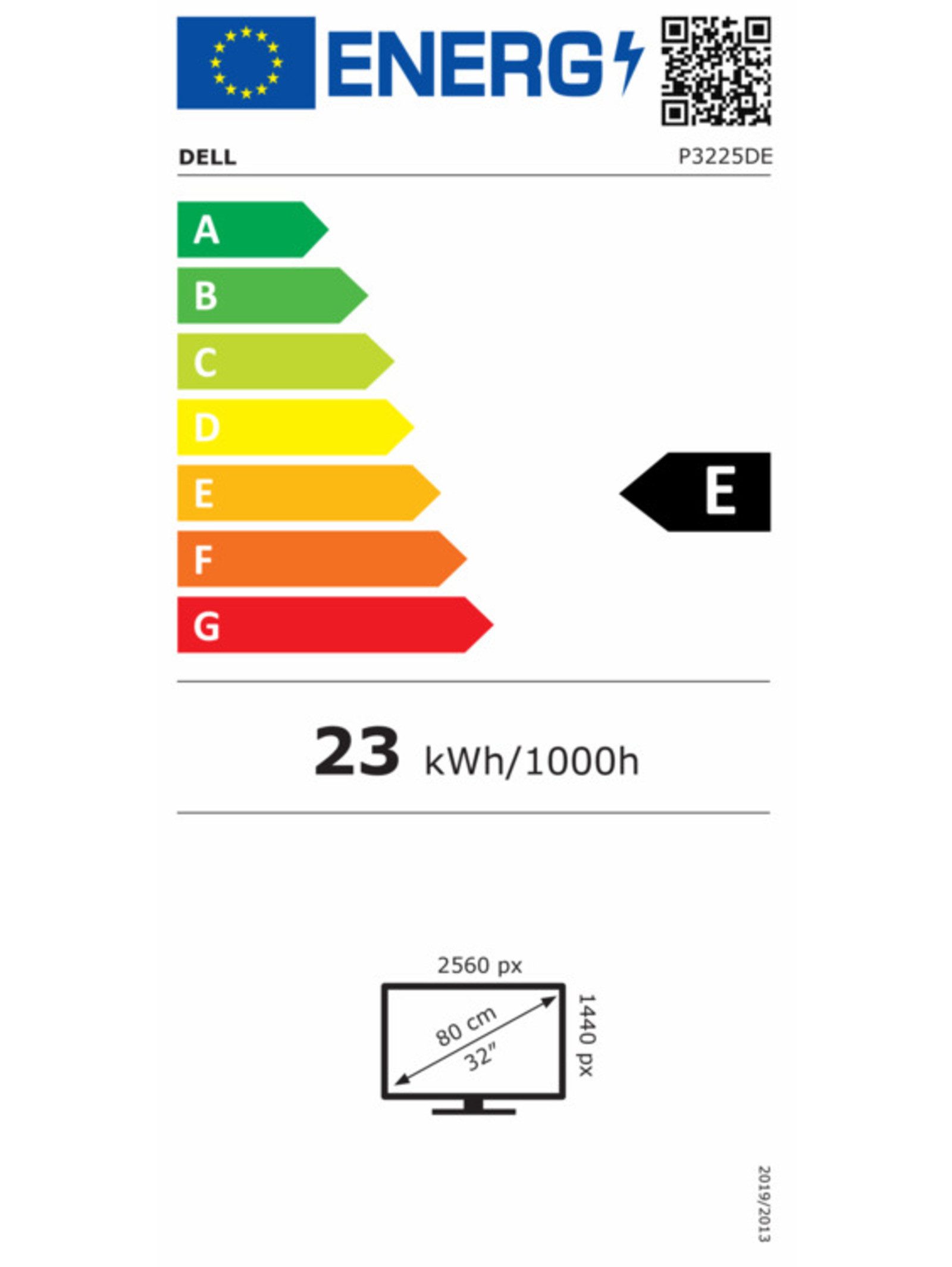 Energieeffizienzklasse: 