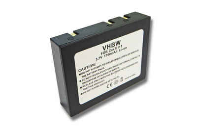 vhbw kompatibel mit Casio Cassiopeia E100, E-100, E105, E-100G, E-105 Smartphone-Akku Li-Ion 1700 mAh (3,7 V)