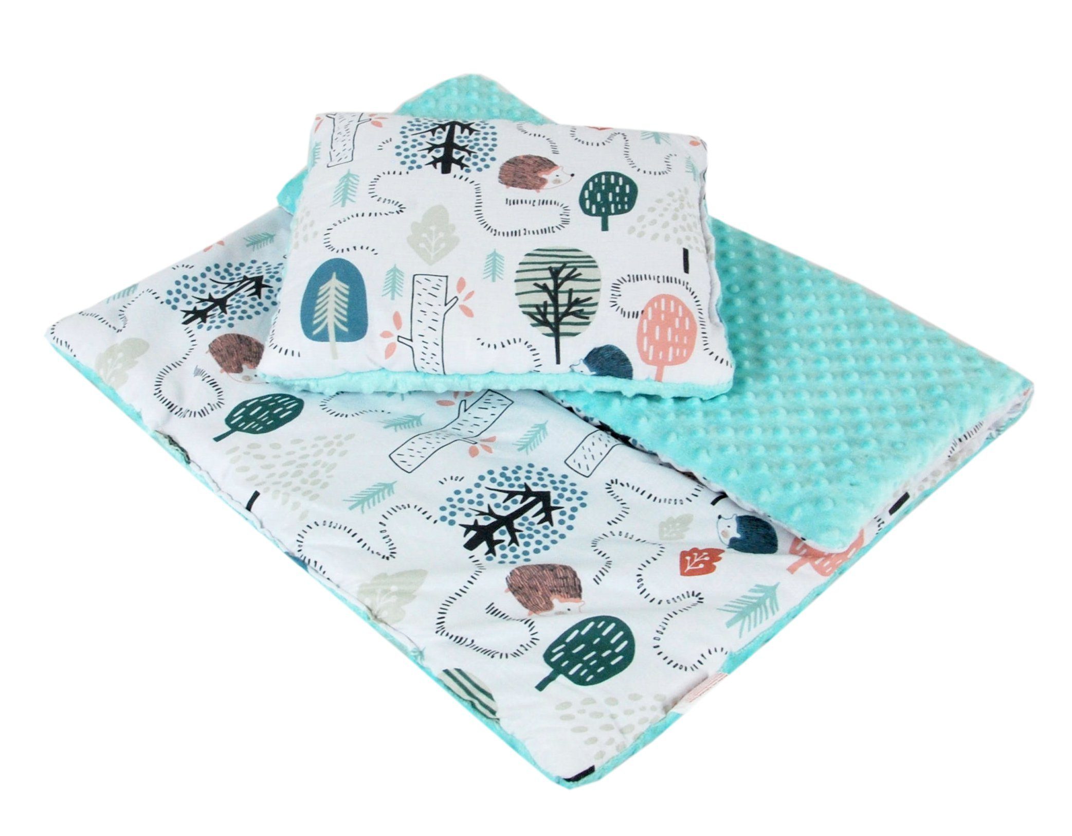 Kinderdecke BABYLUX Babydecke MINKY 2Set Kuscheldecke günstig online kaufen