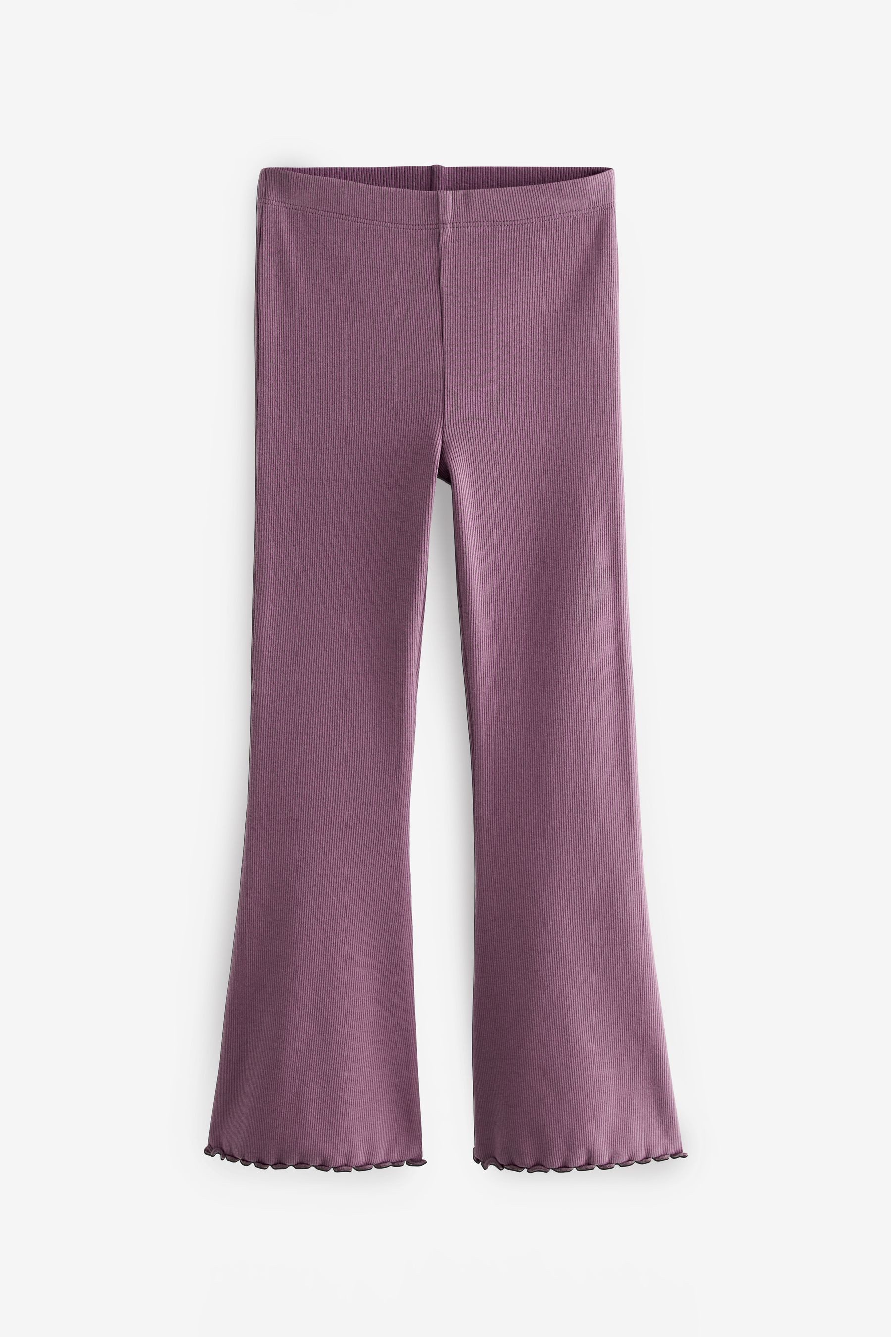 Next Leggings Gerippte Leggings mit ausgestelltem Bein (1-tlg)