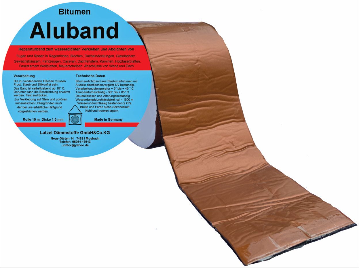 Dichtband Bitumen Aluband Dichtband 75 mm