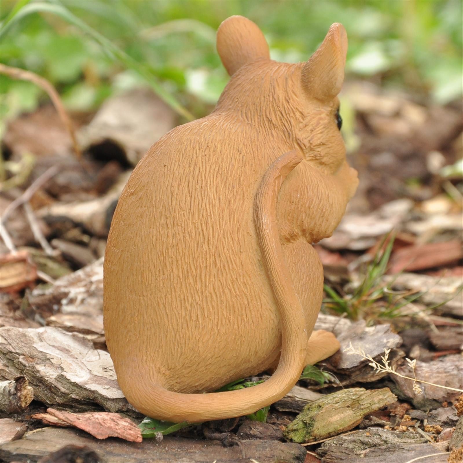 dazikemo Gartenfigur Dekofigur Gartenfigur Maus