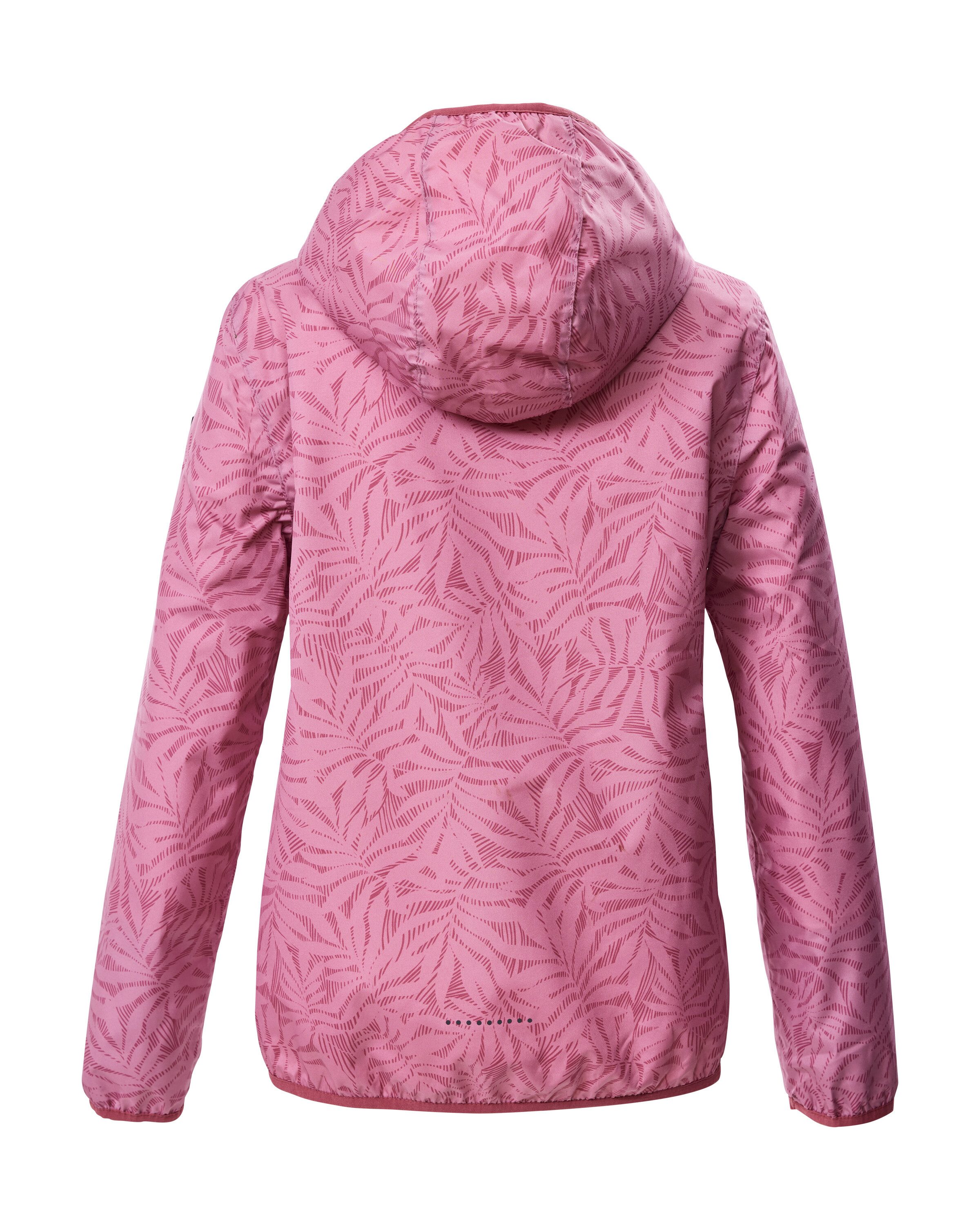 Killtec Funktionsjacke KOS 163 GRLS JCKT Leichte, wasserdichte Mädchenjacke mit reflektierenden Elementen